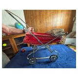 Vintage Baby Doll Carriage by Easy-Fold Carriages,