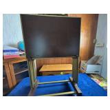 Vintage Folding TV Trays with Stand