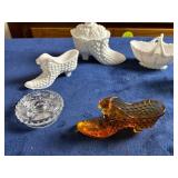 Hobnail Glassware, Believed to Be Fenton, Includin
