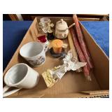 Candles, Ceramic Knick-Knacks, and Decorative Acce
