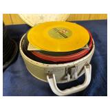 45 RPM Records with Storage Cases