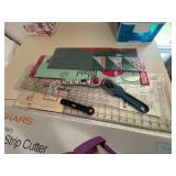Fiskars Fabric Strip Cutter, Rotary Cutters, and C