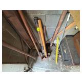 Hand Tools Including Axes, Sledgehammers, and Hand