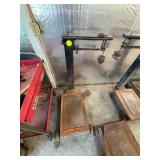 Platform Scale with Weighing Beam and Adjustable W