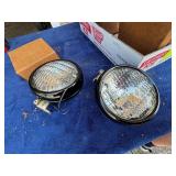 Brand New Tractor Lights with Mounting Brackets