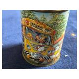 Walt Disney School Bus Thermos Featuring Donald Du