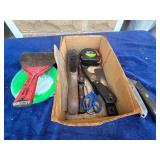 Hand Tools Including Weedeater String, Putty Knife