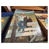 Vintage Frame Tray Puzzles and Jigsaw Puzzles