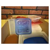 Plasticware, Including Some Tupperware