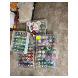 Sewing and Embroidery Threads in Plastic Cases