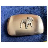 Mack Truck Chrome Belt Buckle with Bulldog Design