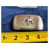 Mack Trucks Metal Belt Buckle with Bulldog Design