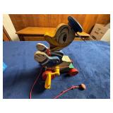 Donald Duck Pull Toy by Walt Disney Productions