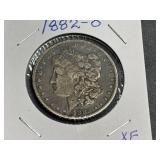 1882-O Morgan Silver Dollar XF Condition
