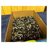 Boxed Collection of Uranium Glass Marbles with Swi