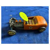 Japanese-Made Tinplate Toy Car with Open Engine Co