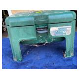 Plastic Work Stool with Integrated Tool Storage