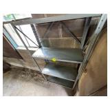 Metal Shelving Unit, 60 in X 30 in X 11 1/2 in Dee