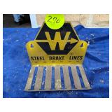Steel Brake Lines Display Rack with 