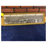 Framed Panoramic Military Group Photograph, RTC 10