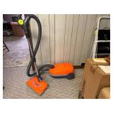 Kenmore HEPA Sweeper in Orange with Hose and Attac