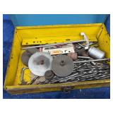 Metal Drill Bits and Rotary Tool Accessories in a