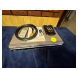 Sony VHS and DVD Player with Accessories