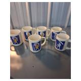 6 Morton Salt Coffee Cups by Bryan China