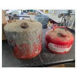 Galvanized Gasoline Storage Cans, Including NAPA B