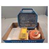 Tool Set with Ratchet, Drill Bits, and Storage Cas