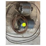 Two Electric Motors with Copper Tubing