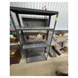 Metal Shelf Unit, 59 in Tall x 29 in Wide