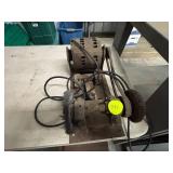 Homemade Electric Bench Grinder with Dual Wire Whe