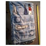 Three Decorative Throws Featuring Nautical and Flo