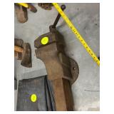 Large 6-Inch Bench Vise, 23 Inches in Length