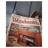 Two Boxes of Woodworking and Home Improvement Maga