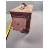 Metal Ammunition Storage Box with Handle and Hinge