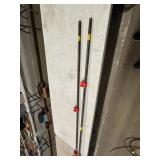 Two 70-Inch Pipe Clamps with Adjustable Heads and