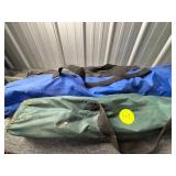 Three Foldable Camping Chairs in Carrying Bags