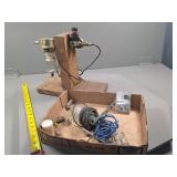 Sears Airbrush Kit With Compressor, Hoses, and Acc
