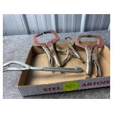 Vise Grip Clamps with Mixed Sizes and Styles