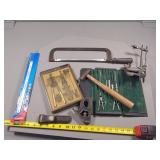 Hand Tools and Accessories Including Hacksaw, Dril