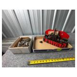 HSS Cutting Tools and Tie-Down Set with Metal Stor