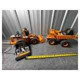 Remote-Control End Dump Truck and Loader Set, Cond