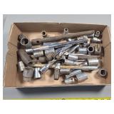 Metal Socket Wrenches and Extensions in Mixed Cond