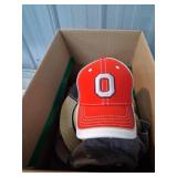Hats and Box of Mixed Books