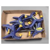 Irwin Quick-Grip Clamps in Various Sizes