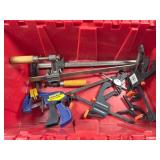 Clamps Including Irwin Quick-Grip and F-Clamps