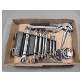 Hand Tools Including Craftsman Wrenches, Adjustabl