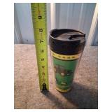 John Deere Insulated Travel Mug with Tractor Desig